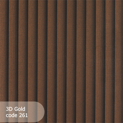 ایزوفام 261 رنگی 3d gold