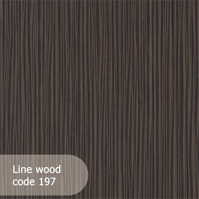 ایزوفام 197 رنگی Line wood