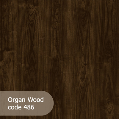 ایزوفام 486 رنگی Organ wood