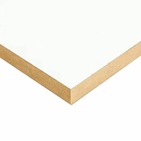 ورق MDF 16mm 366*183 ایرانی صابونی مات پاک چوب 1014 WHITE