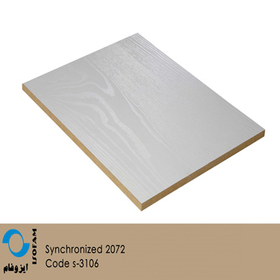 ورق MDF 16mm 366*183 ایرانی فوق برجسته ایزوفام Synchronized 2072 S 3106